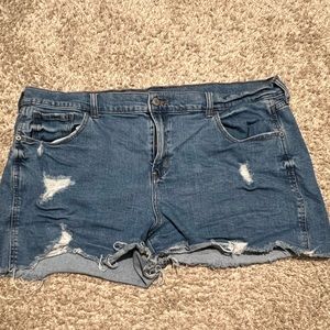 old navy denim shorts